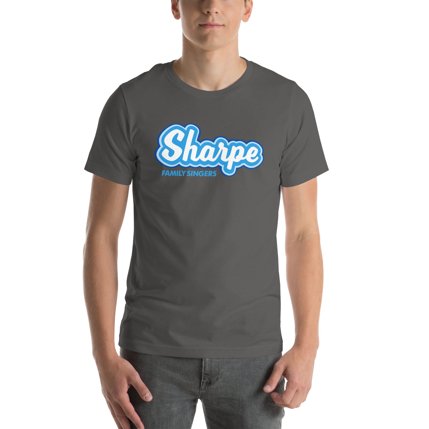 Adults T-Shirt - Sharpe Family Singers Official Logo (Unisex)