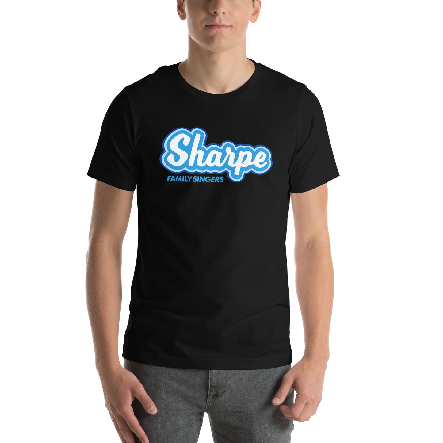 Adults T-Shirt - Sharpe Family Singers Official Logo (Unisex)