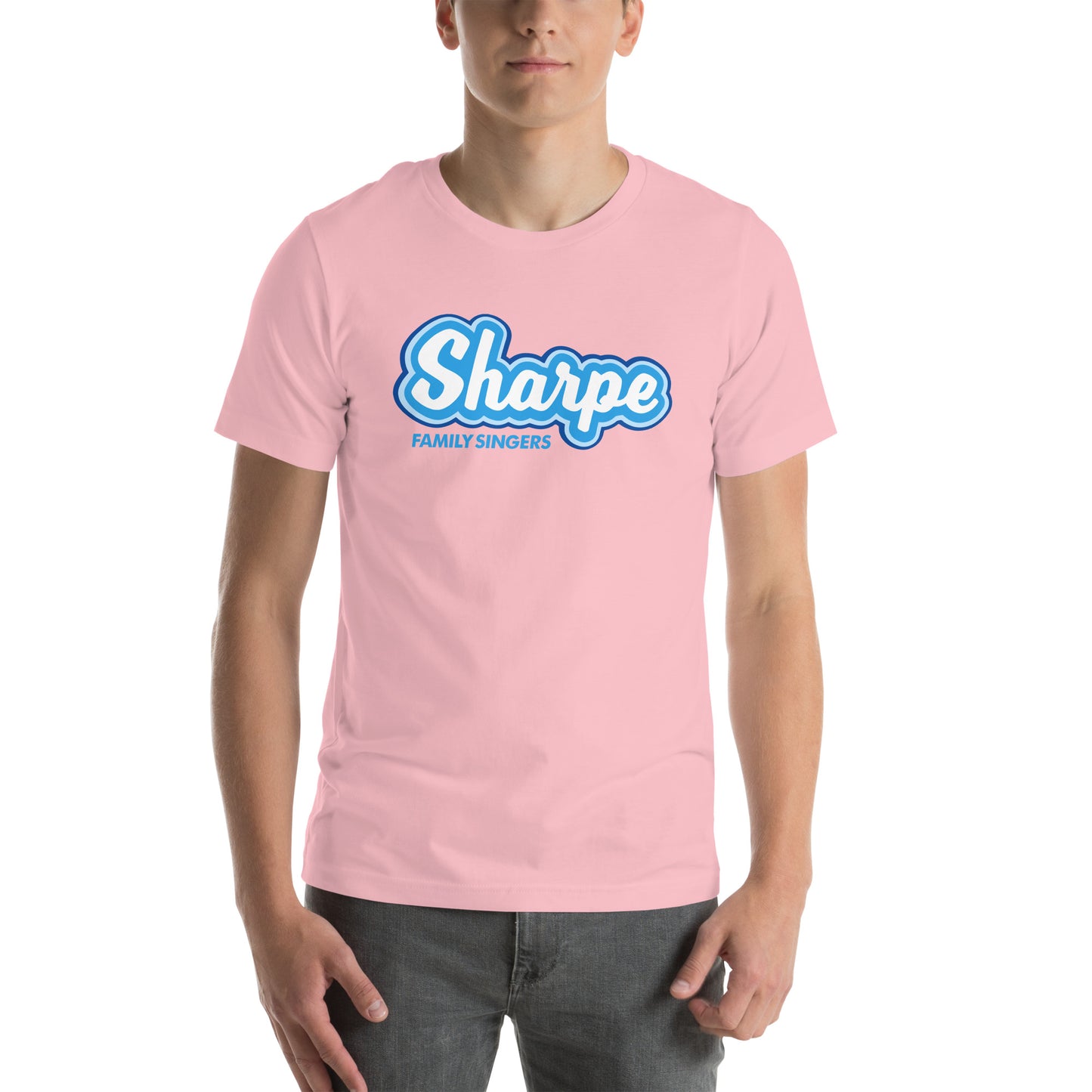 Adults T-Shirt - Sharpe Family Singers Official Logo (Unisex)