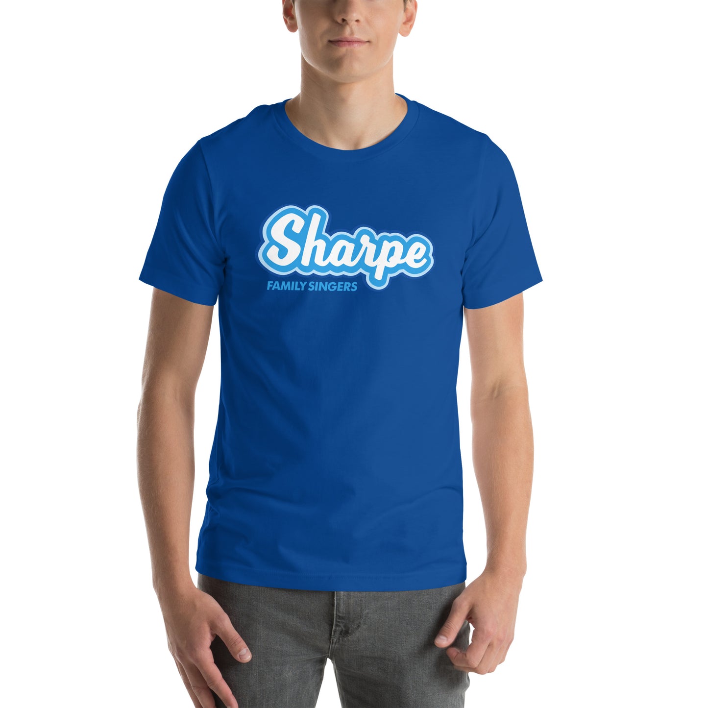 Adults T-Shirt - Sharpe Family Singers Official Logo (Unisex)
