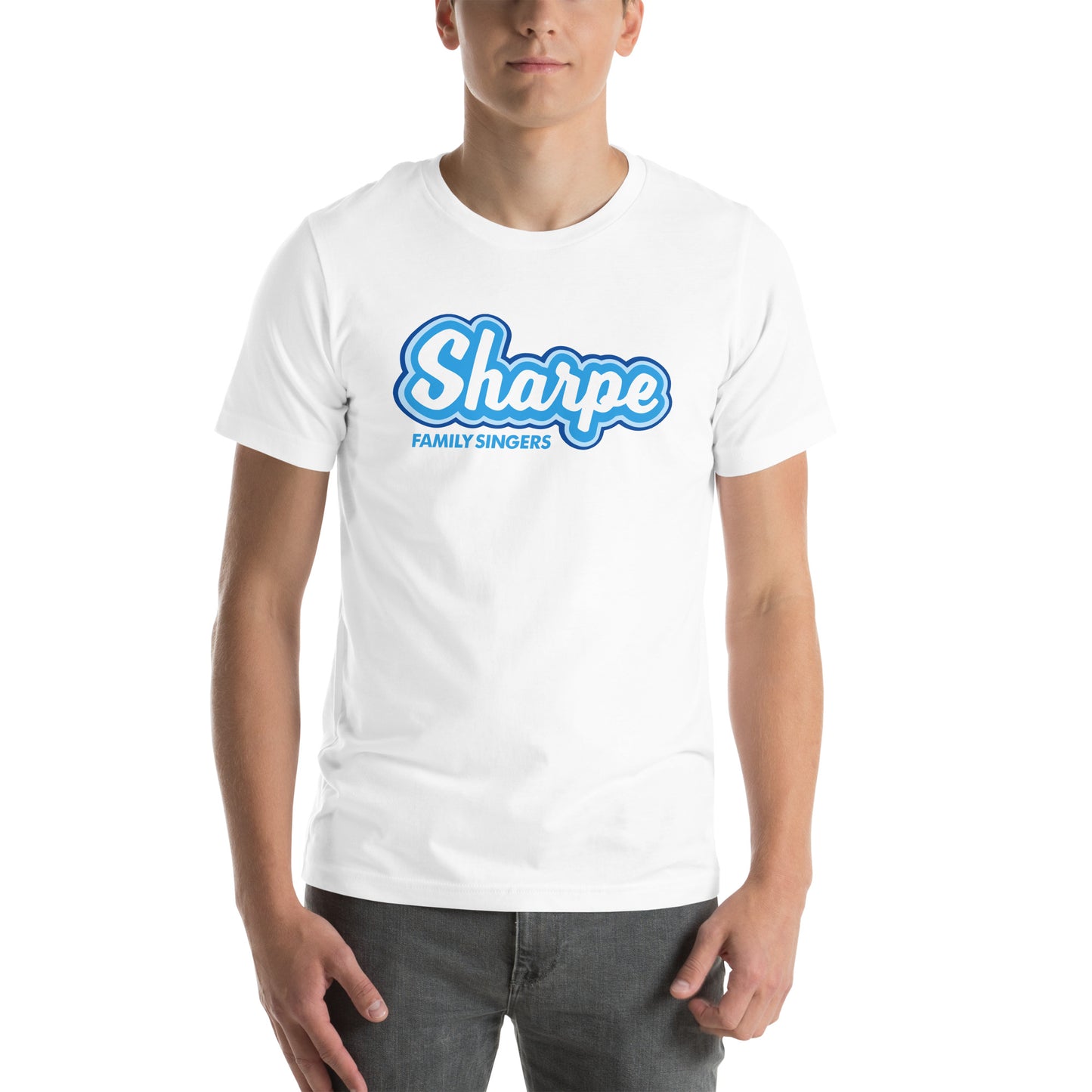 Adults T-Shirt - Sharpe Family Singers Official Logo (Unisex)
