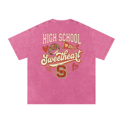 High School Sweetheart Oversized T-Shirt