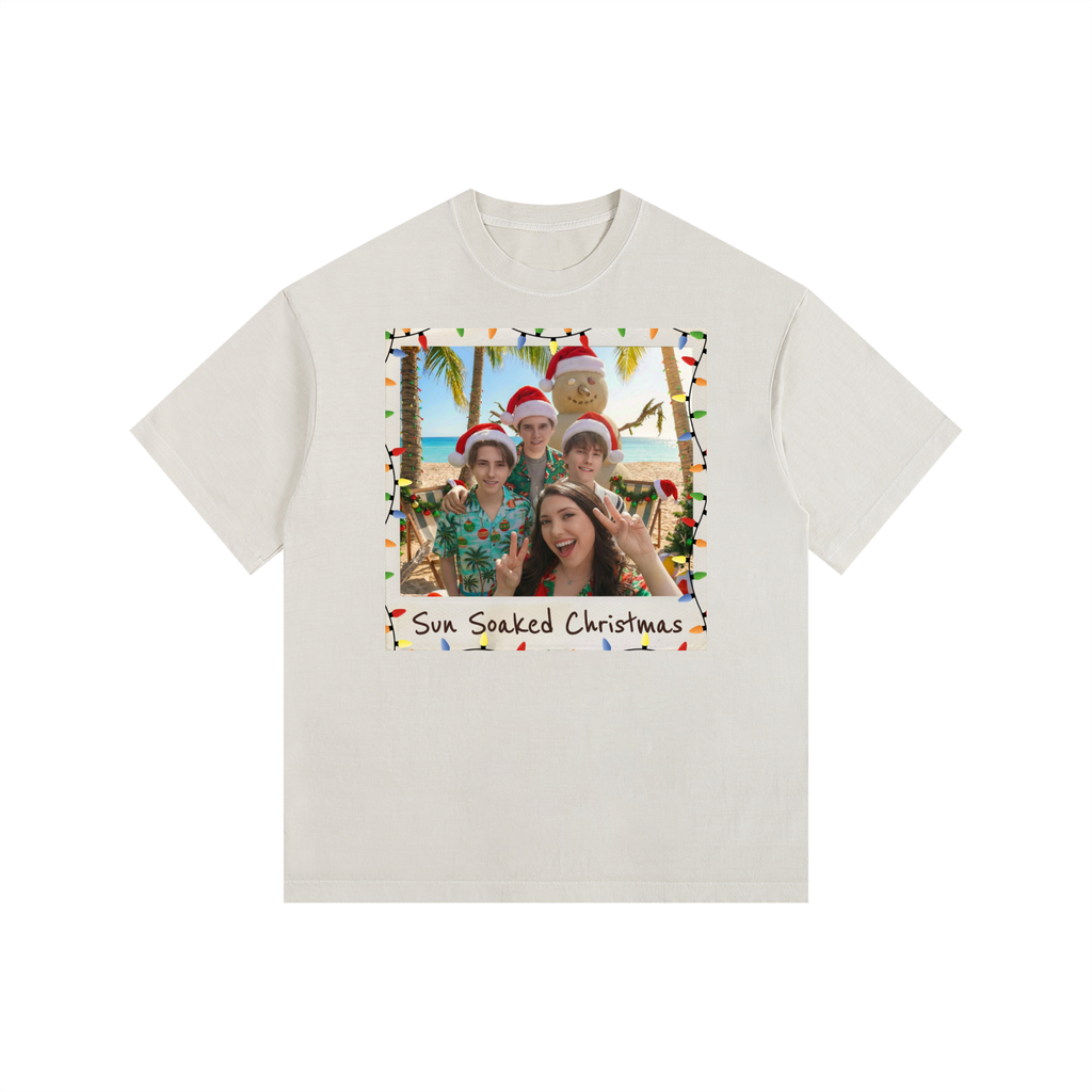 Vintage Washed Sun Soaked Christmas ALBUM T-SHIRT