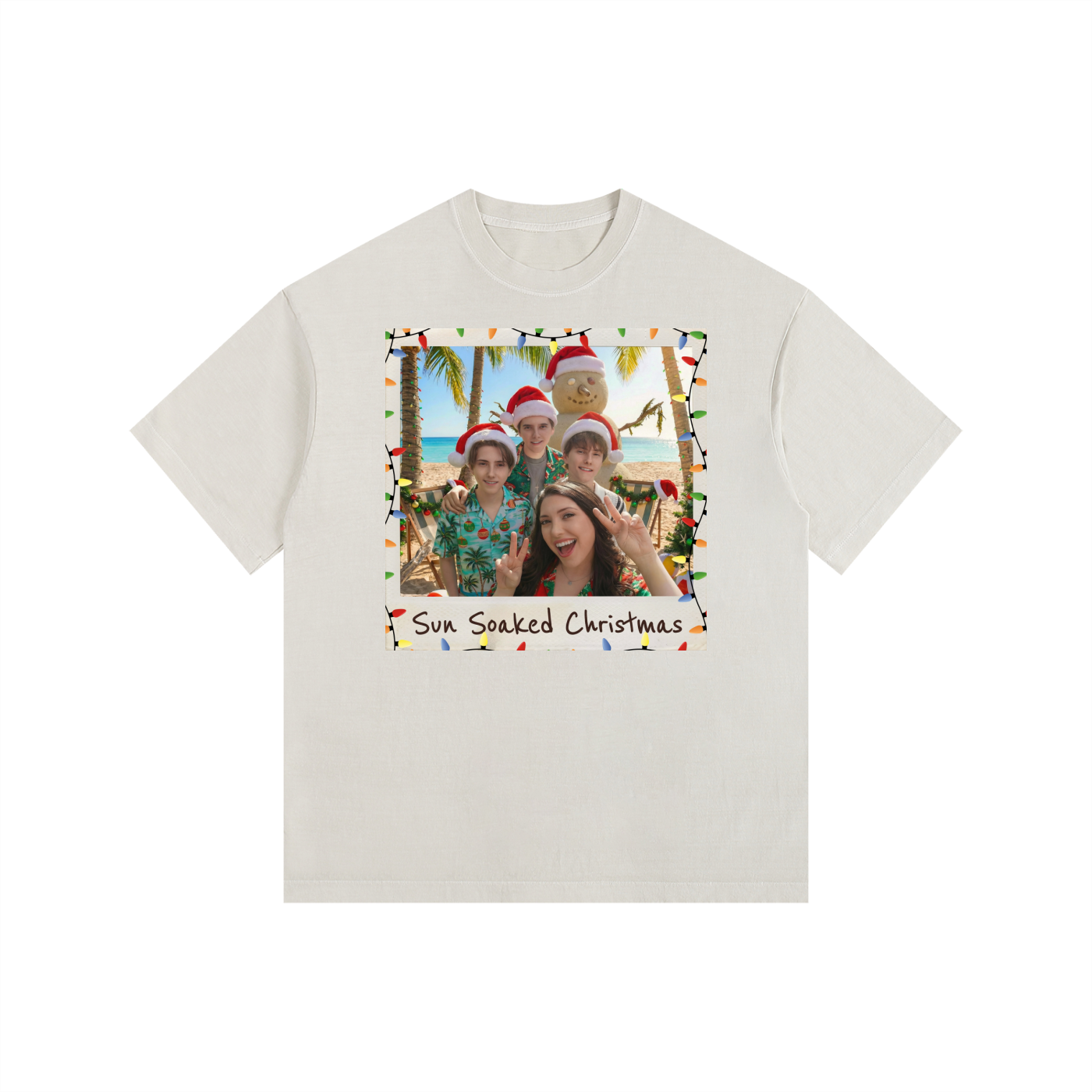 Vintage Washed Sun Soaked Christmas ALBUM T-SHIRT