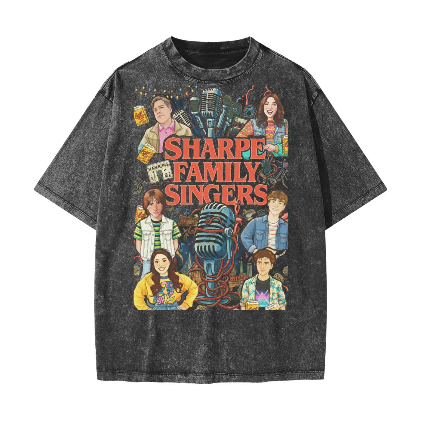 Heavyweight Snow Washed T-Shirt