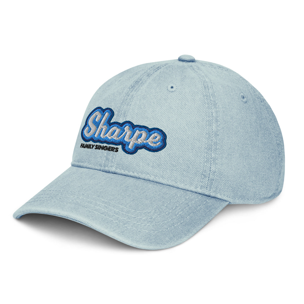 Sharpe Family Singers Official Logo Denim Hat