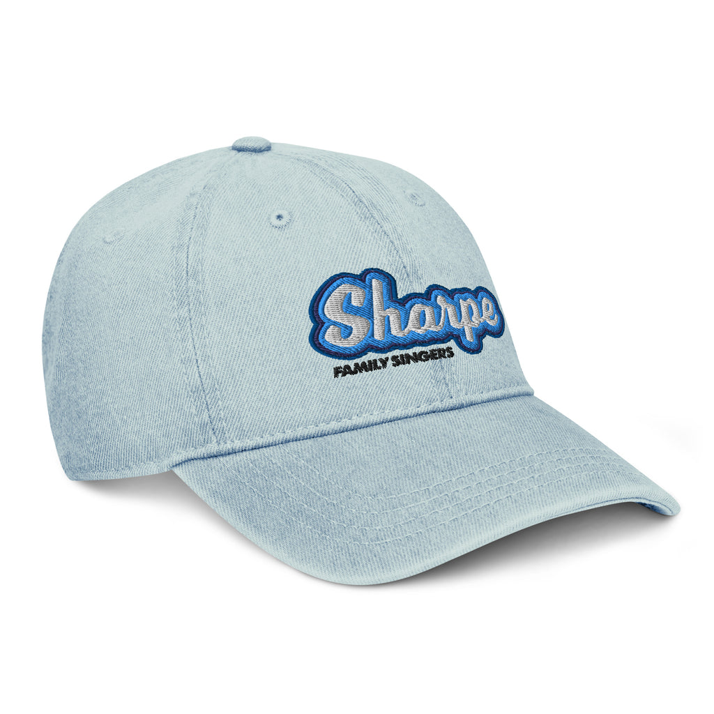 Sharpe Family Singers Official Logo Denim Hat