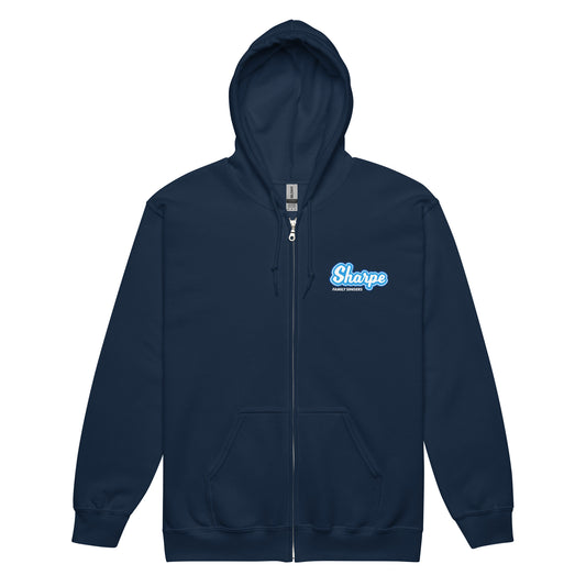 Adults Zippered Hoodie - Sharpe Family Singers Official Logo