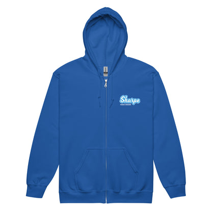 Adults Zippered Hoodie - Sharpe Family Singers Official Logo