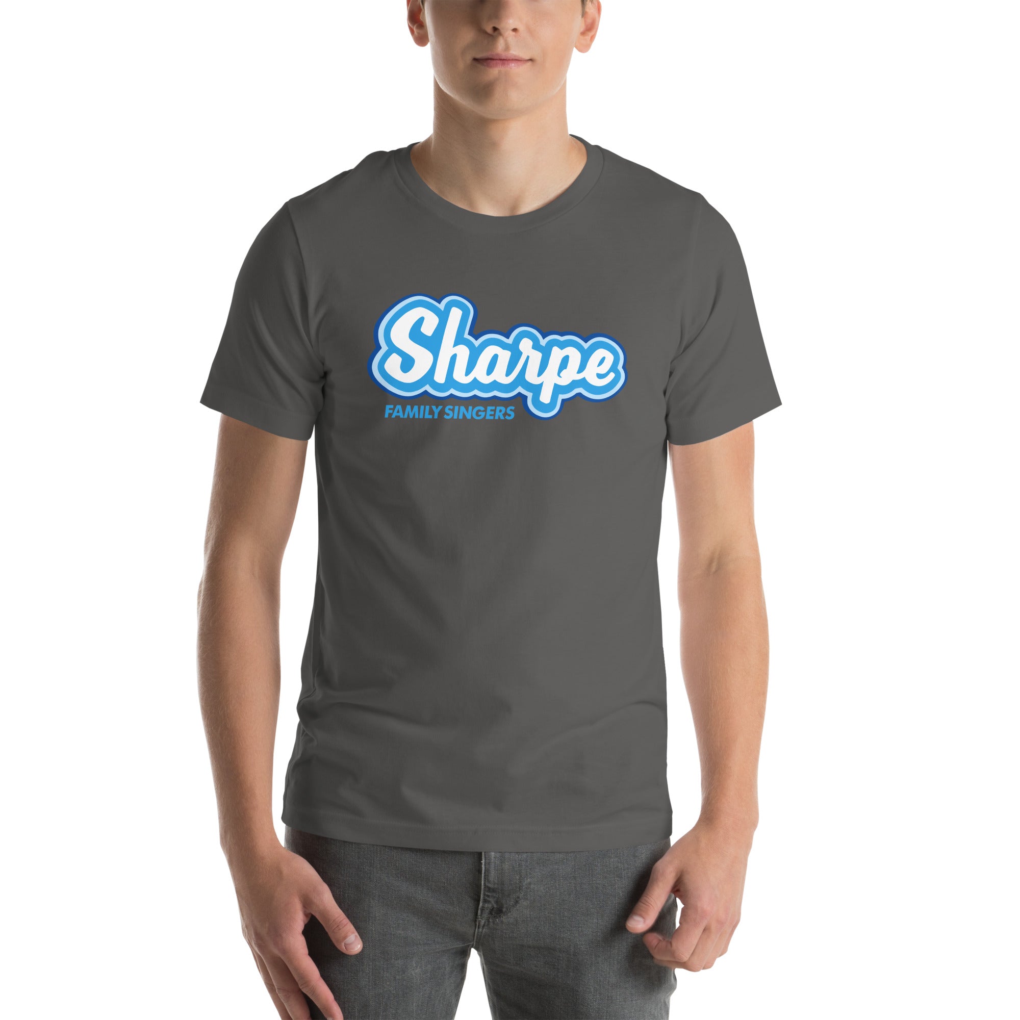 Adults T-Shirt - Sharpe Family Singers Official Logo (Unisex)