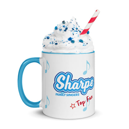 Sharpe Family Singers Top Fan Mug with Color Inside