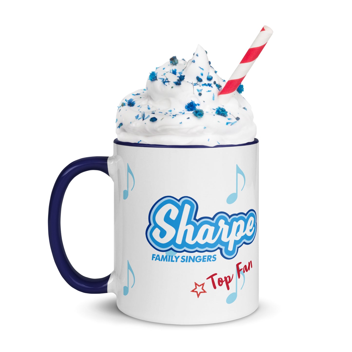 Sharpe Family Singers Top Fan Mug with Color Inside