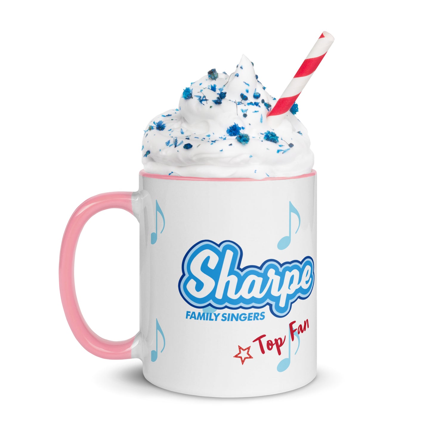 Sharpe Family Singers Top Fan Mug with Color Inside